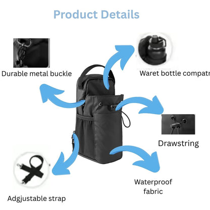 Magnet-Lock Spacious Workout Bag